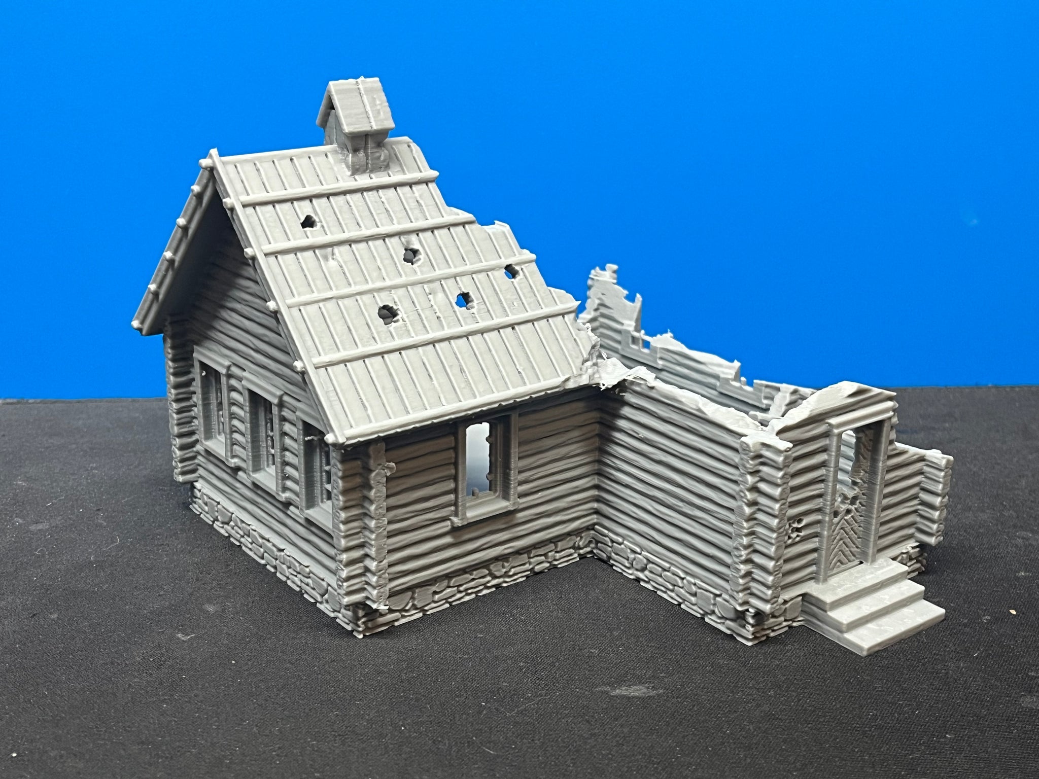 NW-RC: Russian Village House 1, Destroyed – Diabolical Terrain