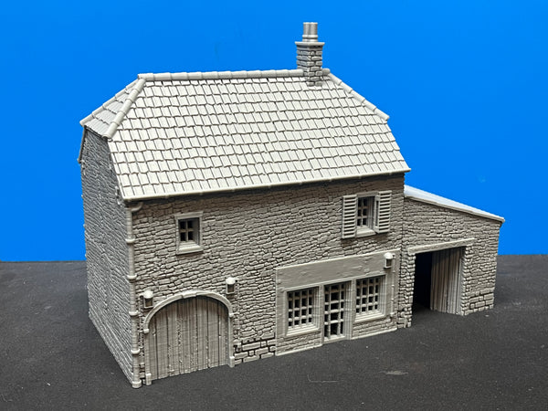 W2-FC: French Countryside Garage (Converts to Battle Damage)