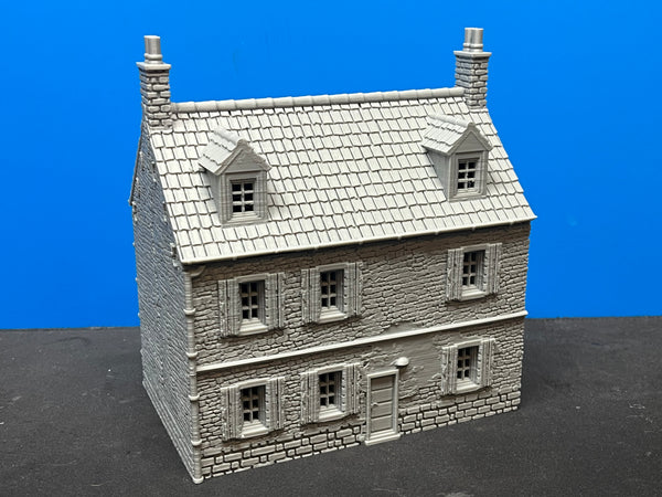 W2-FC: French Countryside Rural House 3 (Converts to Battle Damage)