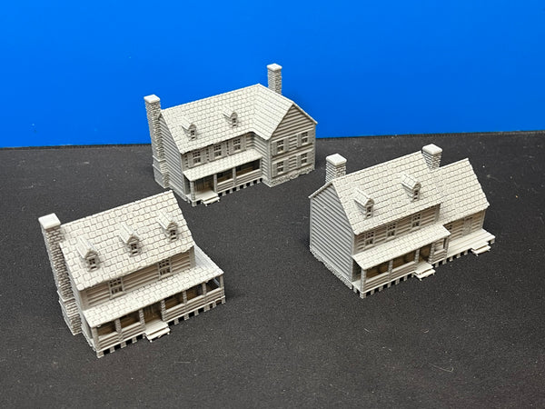 10mm-AW: AWI Generic Houses Set 1