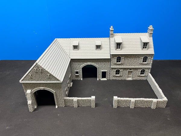 W2-FC: Rural L-Shaped Barn and Farmhouse