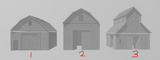 EA-COL: Colonial Barn 3 (Monitor Style)