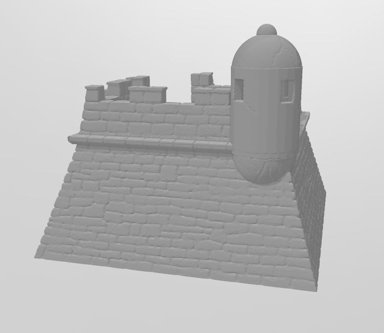 AOP-FRT: Fortification- Bastion w/Bartizan – Diabolical Terrain