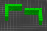 W2-FC: Garden Wall- Corner (x2)