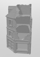 W2-FT-CT: French Townhouse- Corner Damaged