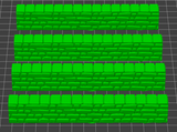 W2-FC: Garden Walls- Straight (x4)