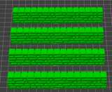 W2-FC: Garden Walls- Straight (x4)