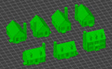 SSH-AW: Williamsburg Houses Set 1