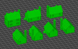 SSH-AW: Williamsburg Houses Set 1