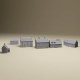 6mm-WL: Quatre Bras Village Houses