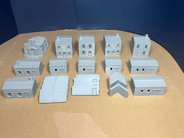 15mm NAP: Spanish/Mediterranean Village Set