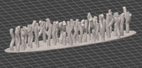 CA-EA: Zulu Stick Fence- Straight