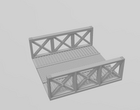 W2-BR: Metal Truss Style Bridge (span section)