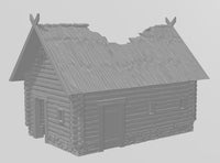 NW-RC: Russian Village Barn 1, Destroyed