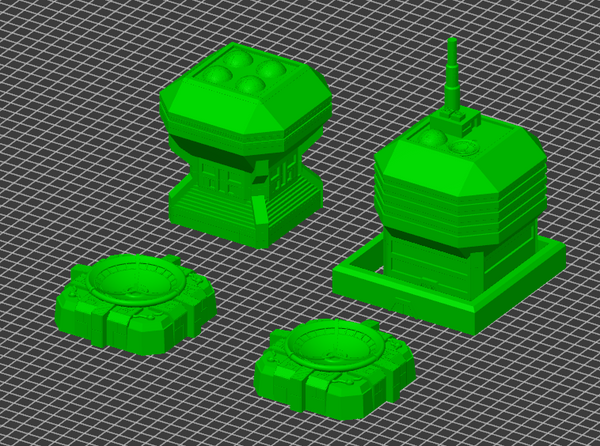 Battletech: Communication Center Building Set β Diabolical Terrain