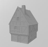 MD-MT: Medieval House 2 with Peaked Roof