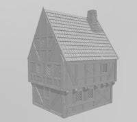 MD-MT: Medieval House 2 with Gable Roof