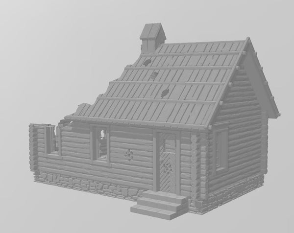 NW-RC: Russian Village House 4, Destroyed