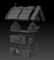 DRF-MS: House 1 (Thatch Roof)
