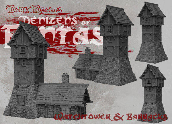 DRF-DF: Watchtower and Barracks
