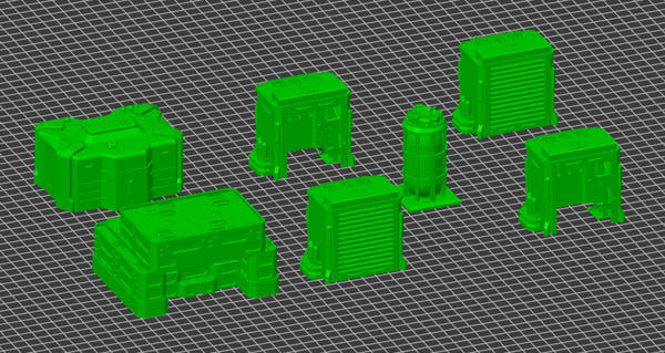 Battletech: Mech Center Building Set β Diabolical Terrain