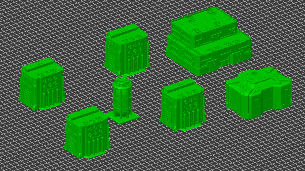 Battletech: Mech Center Building Set β Diabolical Terrain