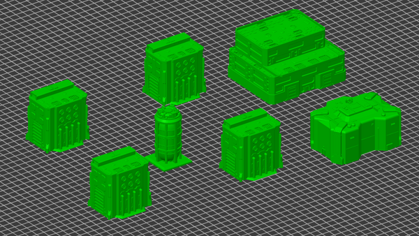 Battletech: Mech Center Building Set β Diabolical Terrain