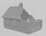 NW-RC: Russian Village House 4, Destroyed