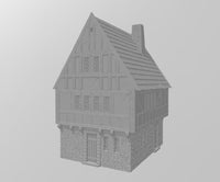 MD-MT: Medieval House 1 with Gable Roof