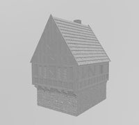 MD-MT: Medieval House 1 with Peaked Roof